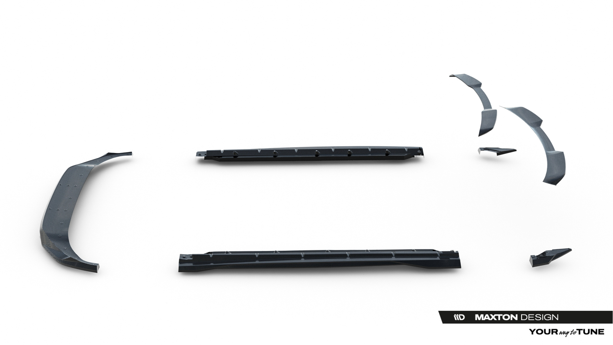 Bodykit Prepreg Carbon Audi Q8 S-Line Mk1 Facelift Maxton design