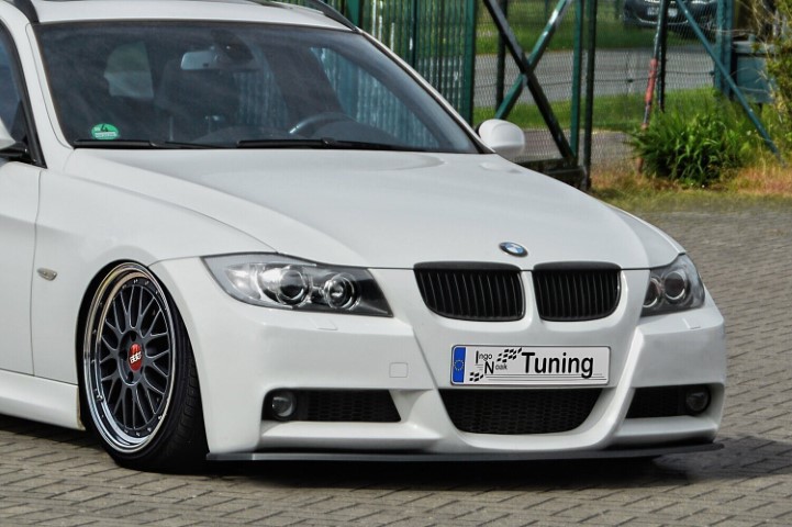 Voorspoiler lipspoiler ABS BMW E90 E91 VFL 3Serie M-Pakket ABE