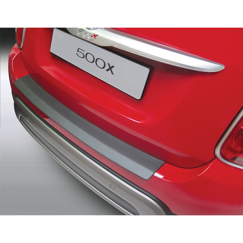 ABS Achterbumper beschermlijst  Fiat 500X 2/2015- Zwart