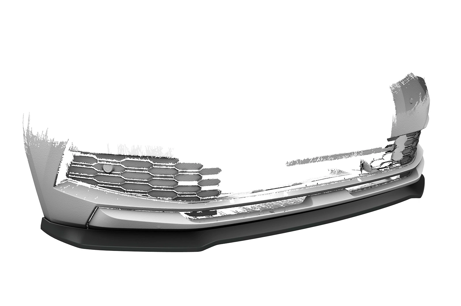Voorspoiler Skoda Kamiq Glans Zwart – CSR Automotive