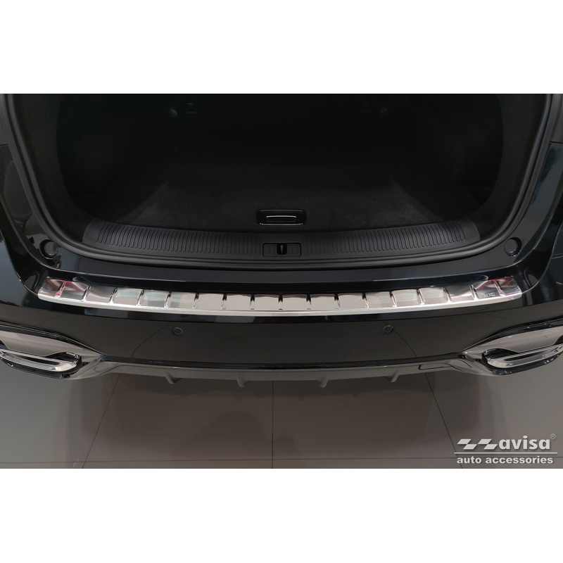 RVS Achterbumperprotector  MG (E)HS Facelift 2020-2023 & Facelift 2023-2024 'British Flag'