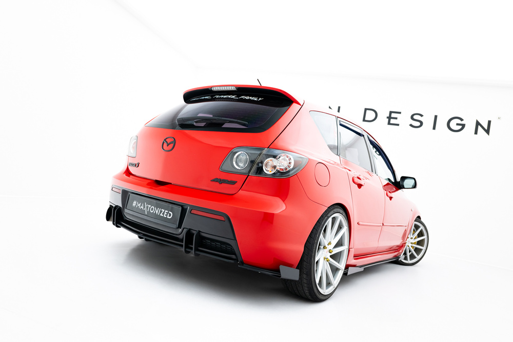 Street Pro Achter Diffuser Mazda 3 MPS MK1 EU Versie Maxton