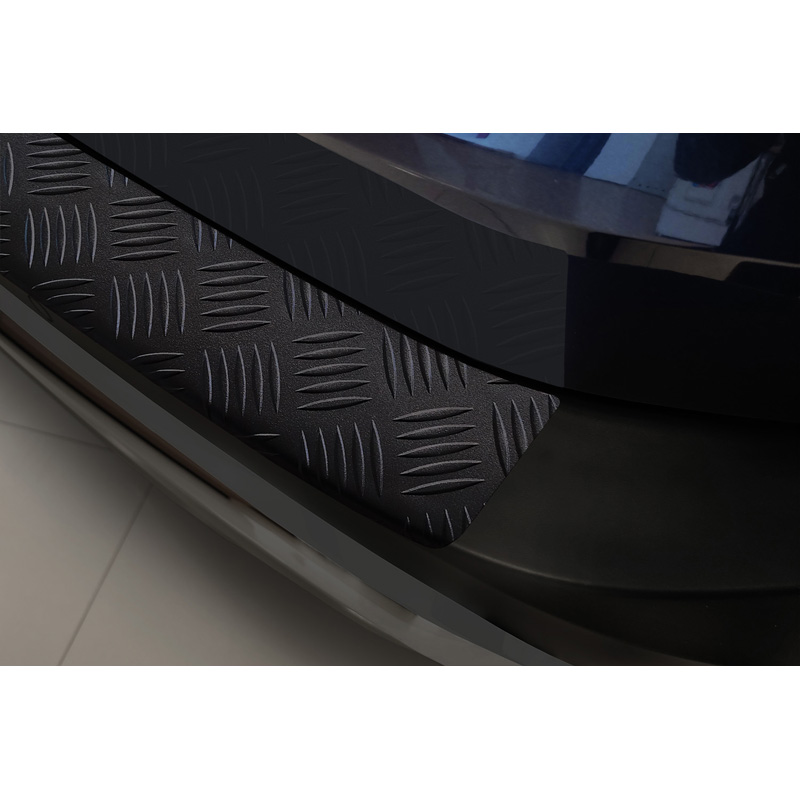 Matzwart Aluminium Achterbumperprotector  Nissan X-Trail IV (T33) 2021- 'Riffled Plate'