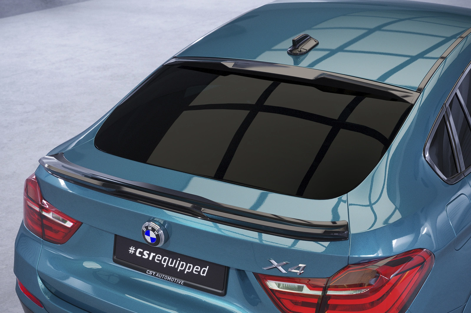 Achterspoiler BMW X4 (F26) glans zwart