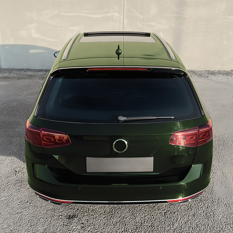 Dakspoiler  Volkswagen Passat 3G Variant 2014-2023 3-delig (ABS Glanzend zwart)