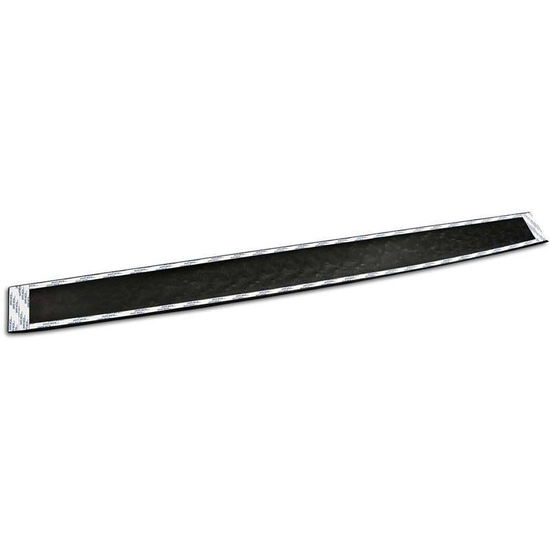 Avisa Matzwart Aluminium Achterbumperprotector  Renault Trafic III / Nissan NV300 2014- / Opel Vivaro 2014-2019 & Fiat Talento 2016-2021 '3mm Riffled Plate'