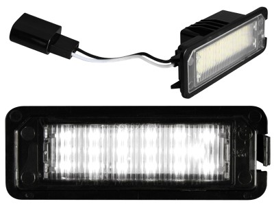 LED Licenceplateplaat lightning VW Golf IV, Golf V, Lupo 99-06, Ne