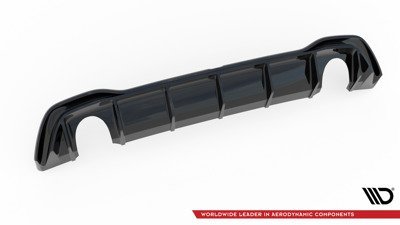 Diffuser Volkswagen Golf 8 Glans Zwart (GTI LOOK)