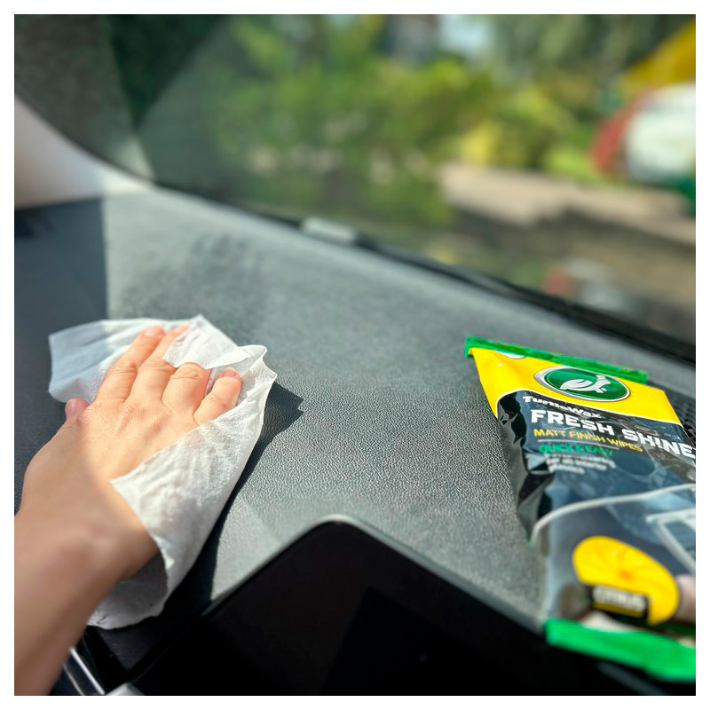 Turtle Wax 54096 Fresh Shine Matt Interieurreiniger doekjes 24 stuks