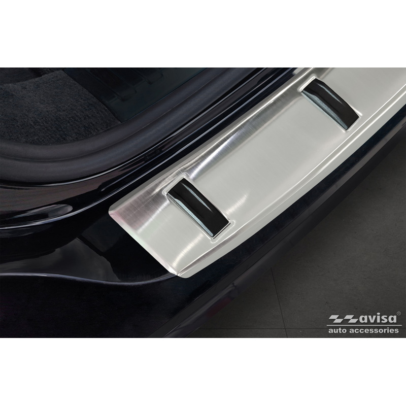 RVS Achterbumperprotector  Audi A6 (C8) Avant incl. S-Line 2018-2023 & Facelift 2023- 'STRONG EDITION'