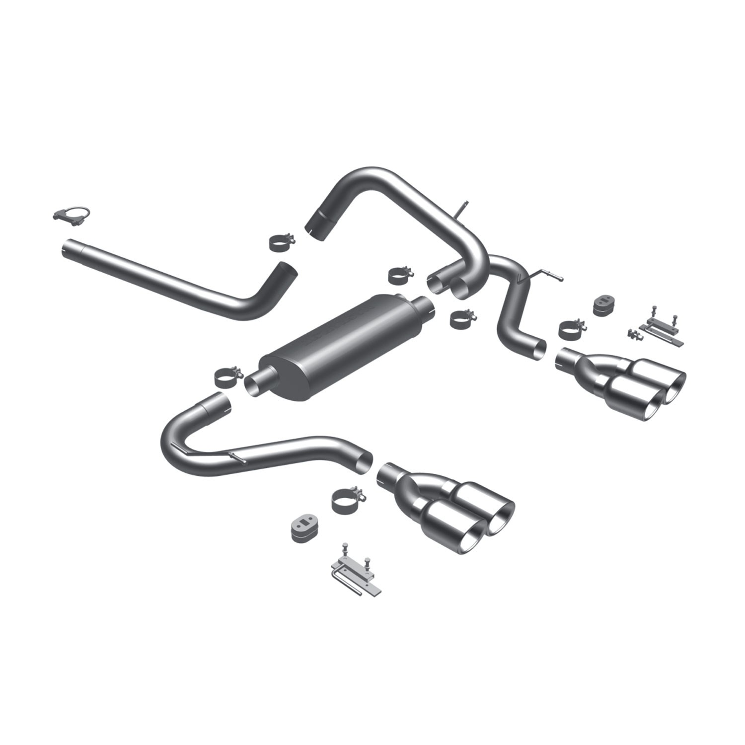 Chevrolet Cat-Back 98-02 Camaro 5.7 cntr-exit Magnaflow Cat-Back