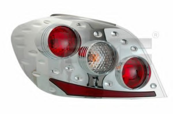 Taillights Peugeot 307 chome 3D