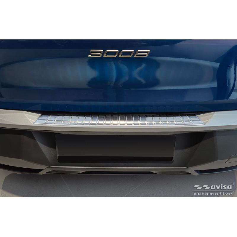 RVS Achterbumperprotector  Peugeot 3008 III 2024- 'Ribs'