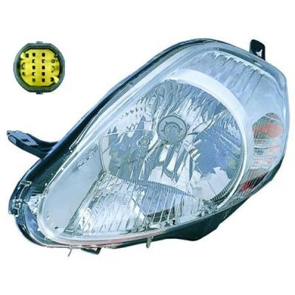 Koplamp links GRANDE PUNTO 05-10/08 GESCHIKT voor LWR/H4/DEPO