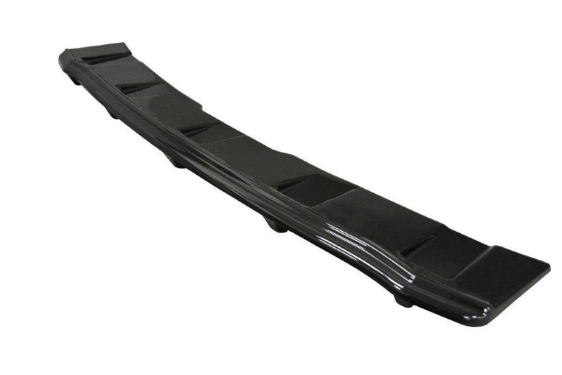 Cenrale Achterspoiler Audi A5 S-Line F5 Coupe / Sportback (met verticale bars) Glanzend Zwart