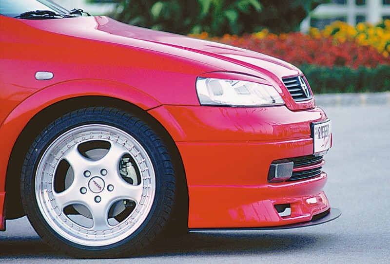 Spoilerzwaard rechte versie voor Voorspoilerlip Opel Astra G Rie