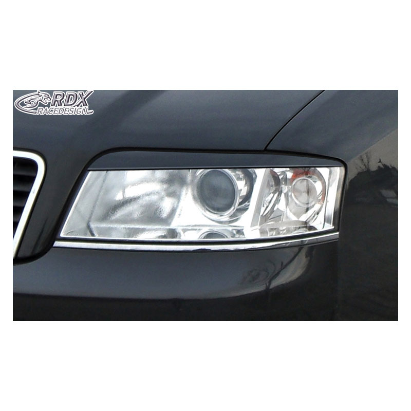 Koplampspoilers Audi A6 4B/C5 2001-2004 ABS