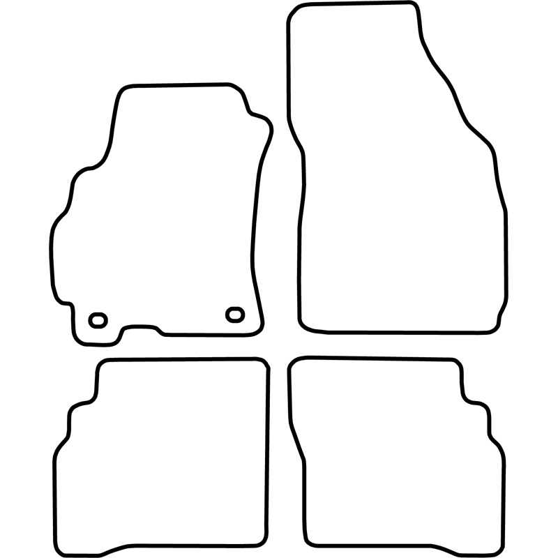 Automatten Hyundai Atos 05-