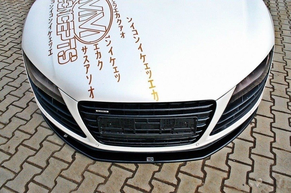 Voorspoiler Audi R8 06-15 Gloss Black
