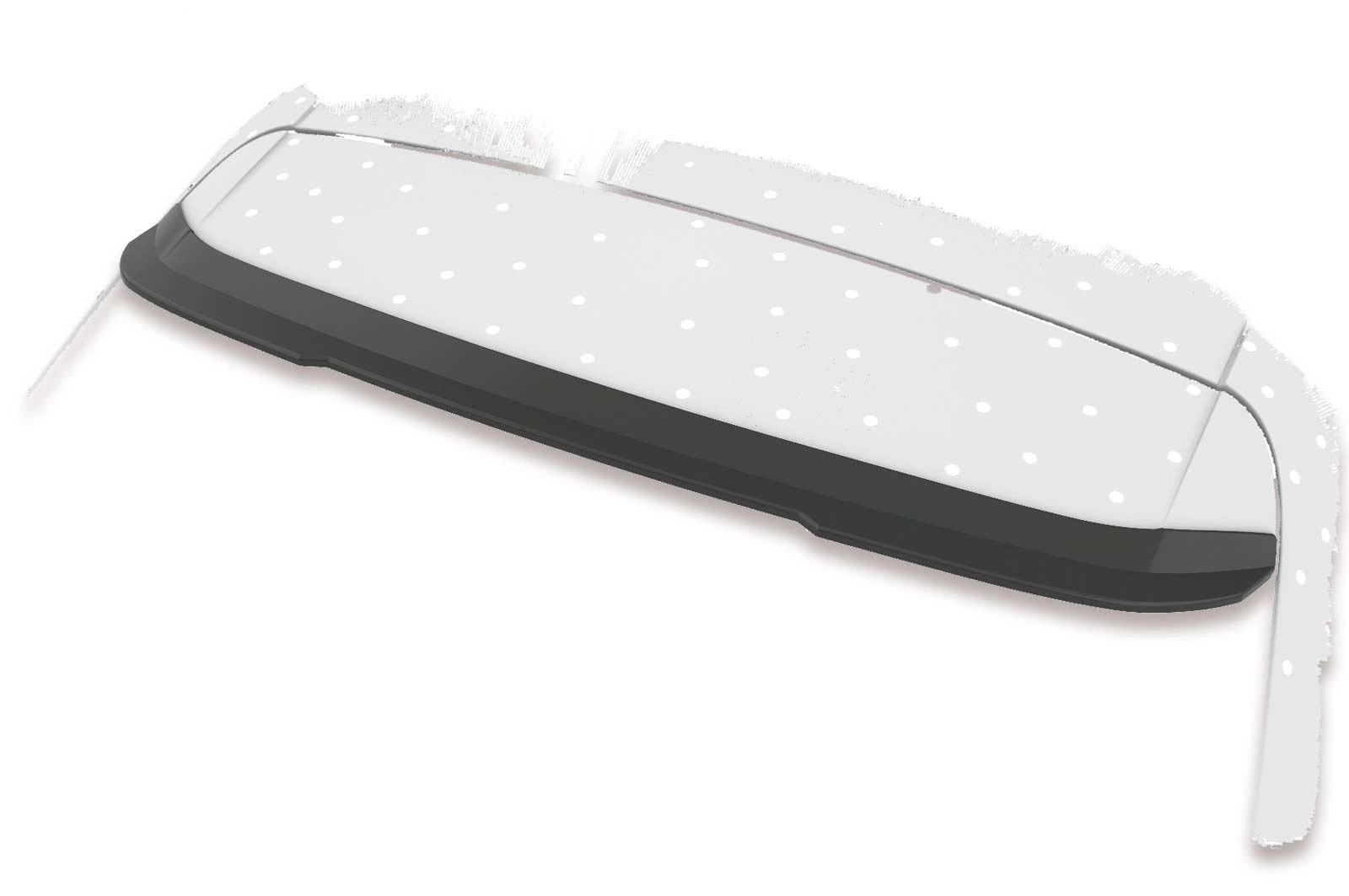 Achterspoiler Audi Q3 8U glans zwart 2011–2018 van CSR Automotive