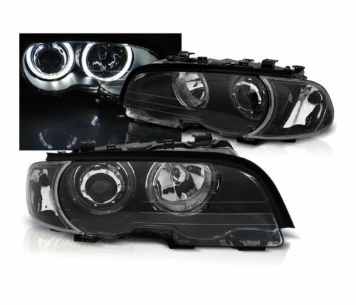 Faros BMW E46  Coupe/Cabrio 99-03 LED Angel Eyes