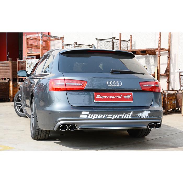 AUDI A6 C7 4G (Sedan + Avant) 2.0 TFSI (211 Hp) 2013 -> 2014 Rear exhaust Right 100x75