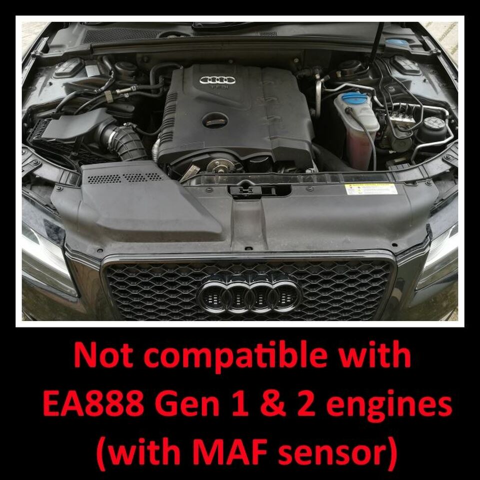 Cold Air Intake Audi A4/A5 B8 1.8/2.0 TFSI – EA888-motor – Zonder LMM - MST Performance