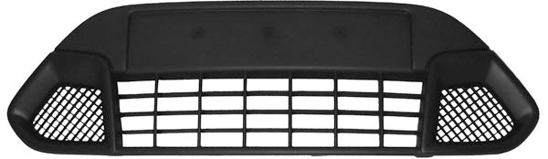 Bumper Grill midden FOCUS 08-11 ZWART