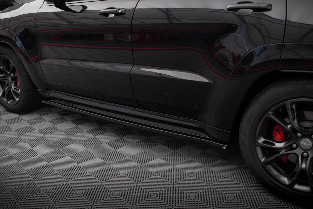 Zijskirts Jeep Grand Cherokee SRT WK2 FL Maxton Glans Zwart
