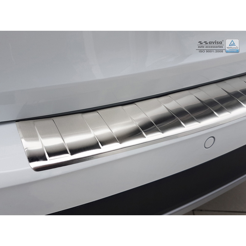RVS Achterbumperprotector Audi A4 B9 Allroad 2015- 'Ribs'
