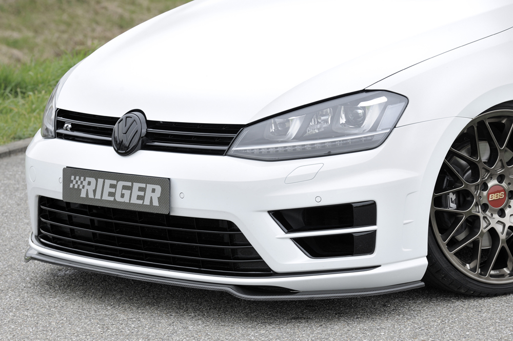 Voorspoiler VW Golf VII R Echt Carbon