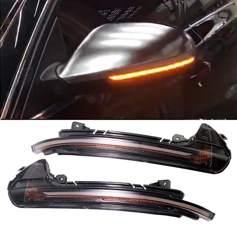 Knipperlichten Spiegel Audi A6 C7 11-18 SMOKE LED Seq