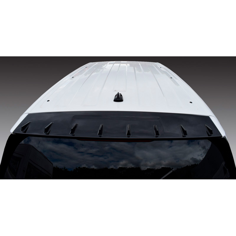 RGM Dakspoiler  Volkswagen ID.Buzz 2022- (Bus/Cargo) (modellen met achterklep) - Glanzend Zwart (ABS)