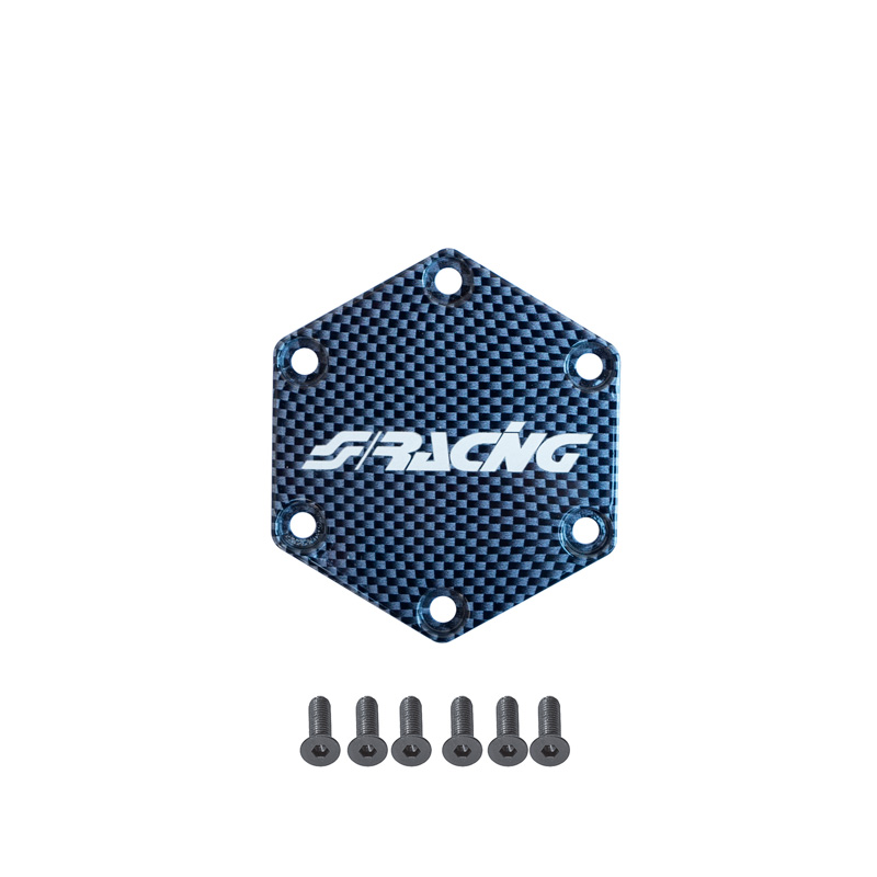 Simoni Racing Sportstuur Claxonafdekking - Carbon-Look