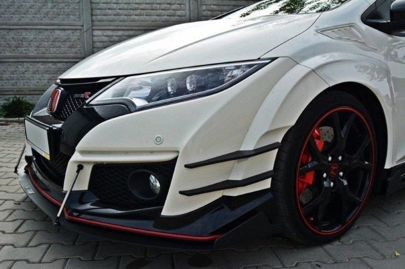 Voorspoiler Honda Civic IX Type R Racing V.2