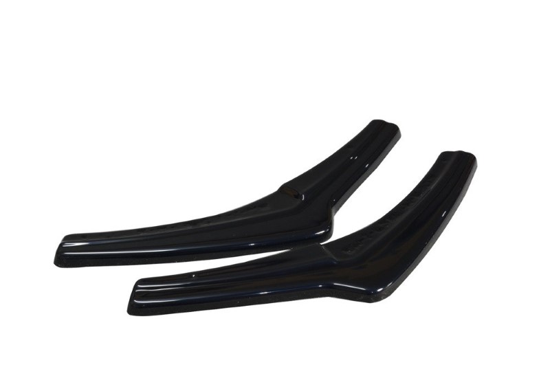 Achterzij Spoilers V.2 BMW 1 F20/F21 M-POWER FACELIFT Glanzend Zwart