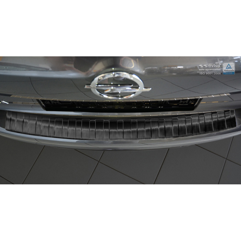 Zwart RVS Achterbumperprotector Opel Insignia B Sportstourer 201
