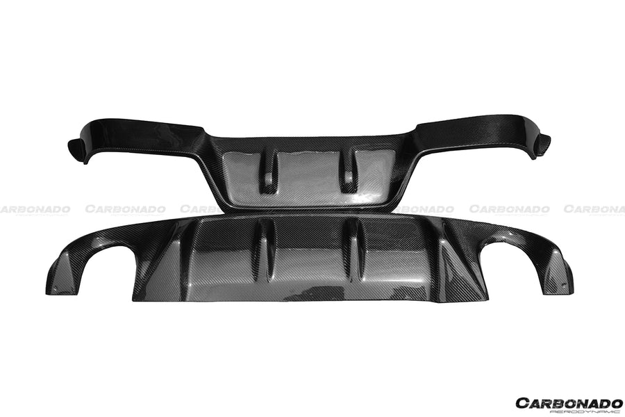 Infiniti Q50 Sedan VE Style Carbon Diffuser V.2 2014-2017