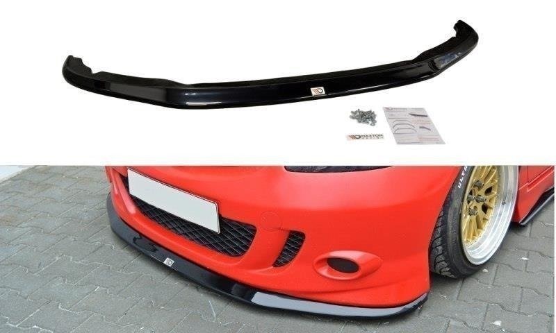 Voorspoiler Honda Jazz MK1 V.1 Glanzend Zwart