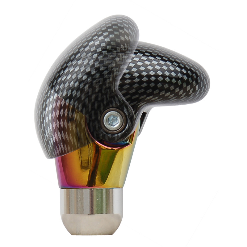 Simoni Racing Pookknop Shake - Carbon-look/Iriserend