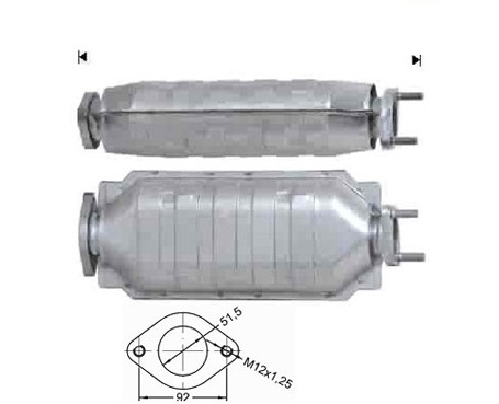 Mitsubishi SANTAMO 2.0i 8V 1997 cc 77 Kw / 105 cv G4CP Magnaflow