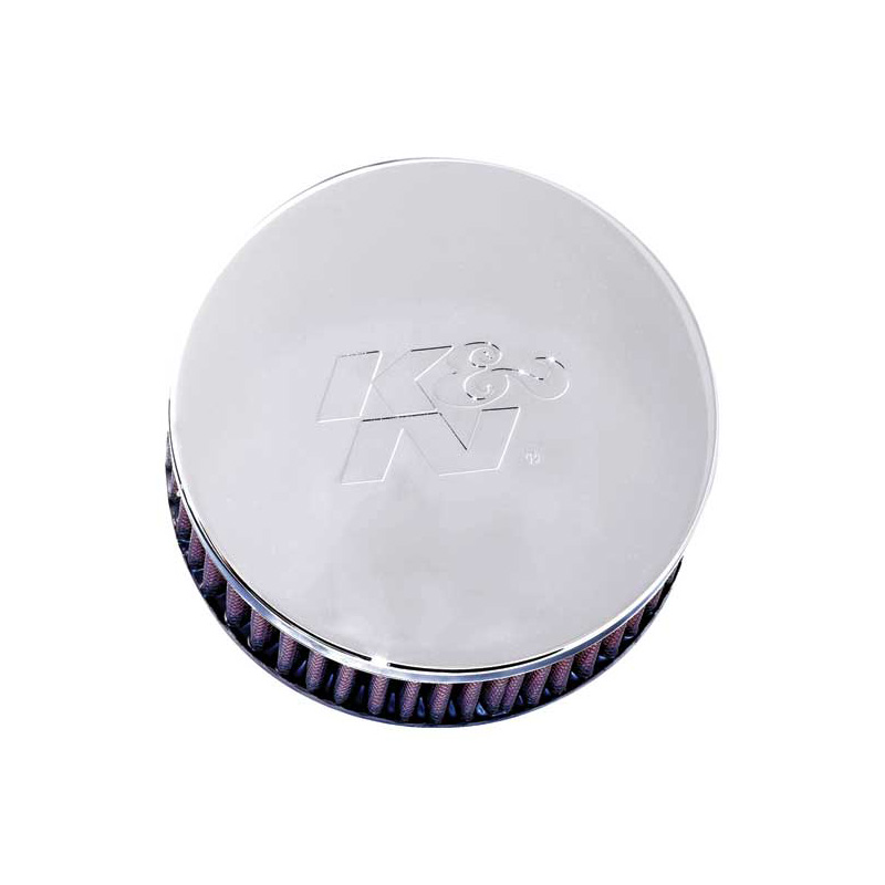 K&N Universeel Luchtfilter Rond 62mm aansluiting, 130mm diameter, 51mm hoogte (RC-0850)