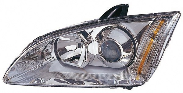 XENONKoplamp rechts FOCUS 04-08 DEPO D1S+H1/Chroom