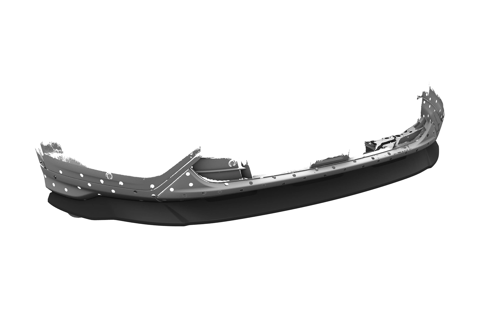 Voorspoiler Ford Kuga 2 2016–2019 (Facelift) – CSR Automotive – Glans Zwart