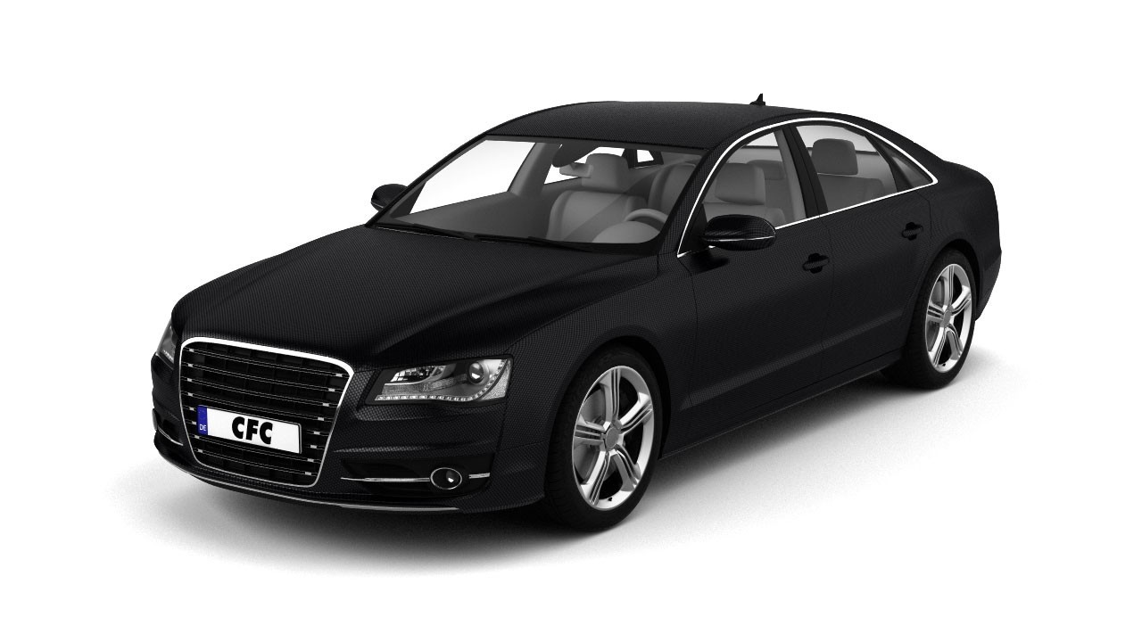 Car wrap folie CFC Designfolie carbon black 50x1.22m