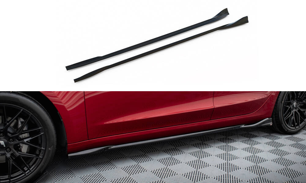 Zijskirts V.1 Tesla Model 3 Project Highland (Facelift)