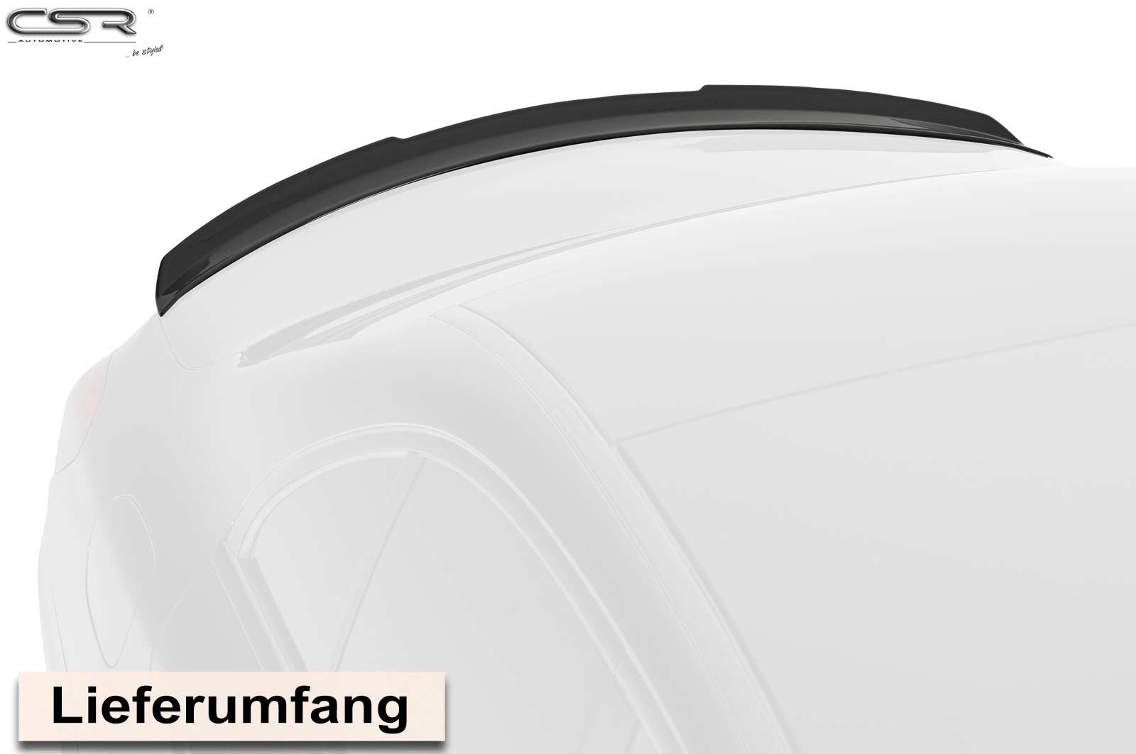 Achterspoiler Mercedes-Benz C-Klasse W205 V205 glans zwart 02/2014– van CSR Automotive