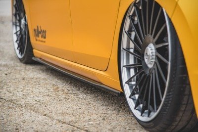 Zijskirts Volkswagen Golf 8 Glans Zwart