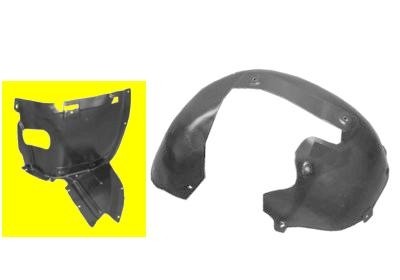 binnenscherm, plastic, voorste deel, links Audi A3, 2003-2008, 3