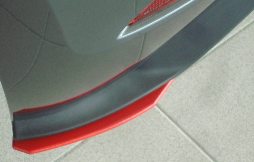 Zijskirts achter VW Golf 7 (GTI) Rieger